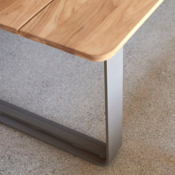 Tikamoon - Harper - Bank van massief teakhout en aluminium