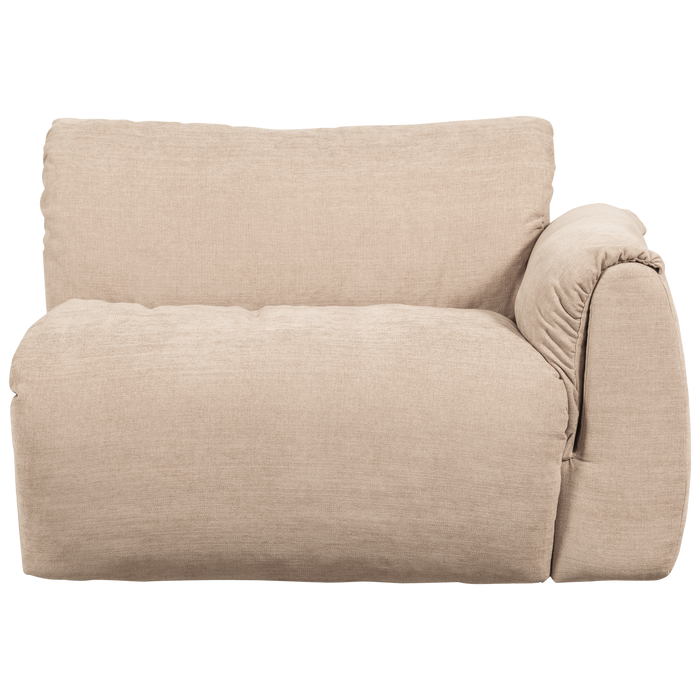 WOOOD Baggy 1-Zits Met Arm Rechts - Geweven Chenille - Zand-81x114x101