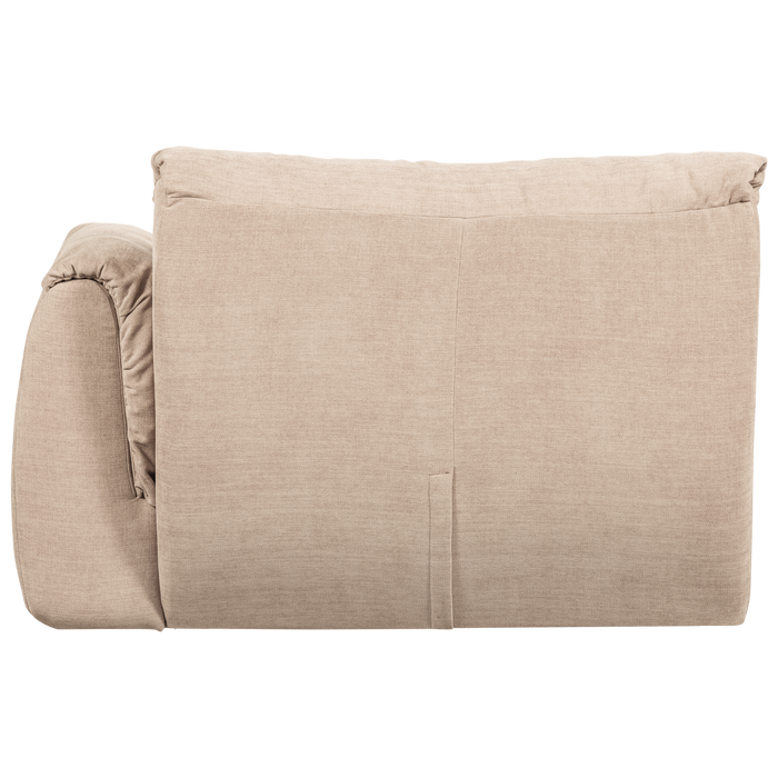 WOOOD Baggy 1-Zits Met Arm Rechts - Geweven Chenille - Zand-81x114x101