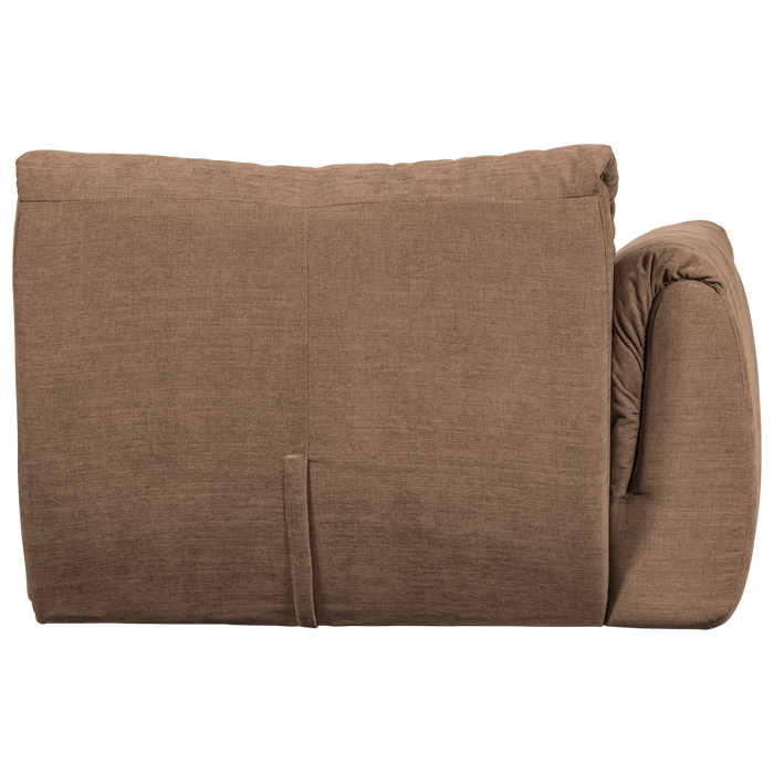 WOOOD Baggy 1-Zits Met Arm Links - Geweven Chenille - Bruin-81x114x101