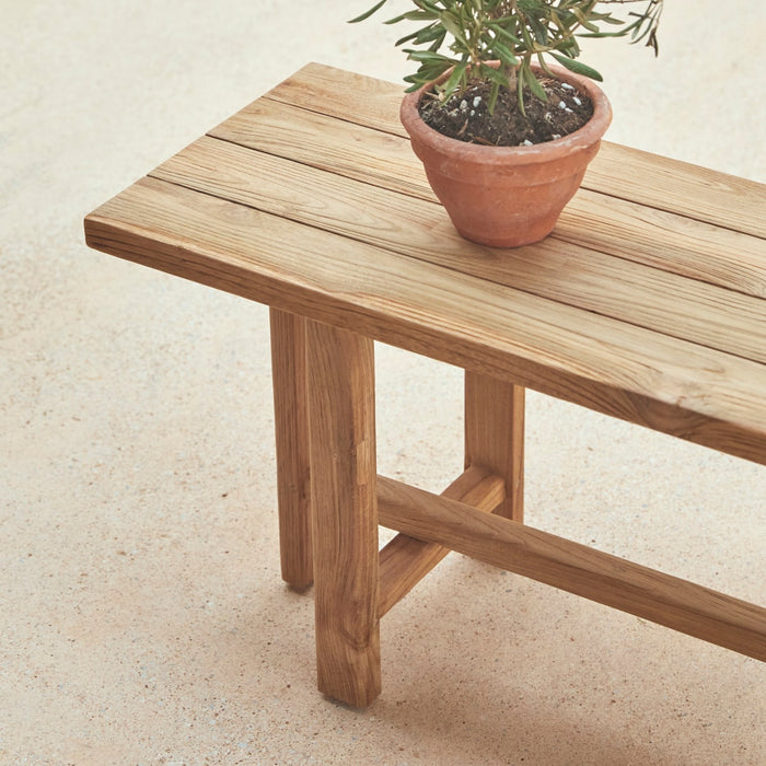 Tikamoon - Tuinbank van gerecycled teakhout 170 Antonia