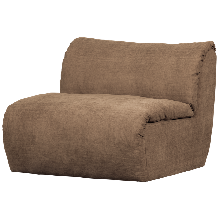 WOOOD Baggy 1-Zits Element - Bruin - Geweven Chenille - 81x91x101