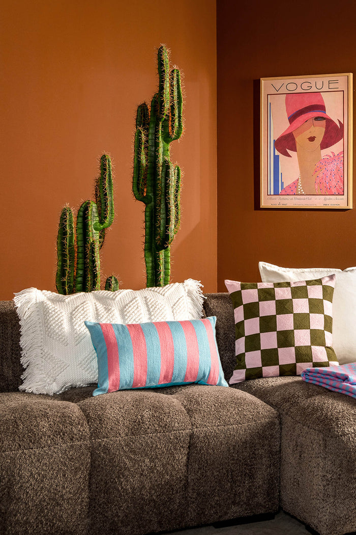 Dutch Decor sierkussen CERISE - 30x50 cm Aqua Splash