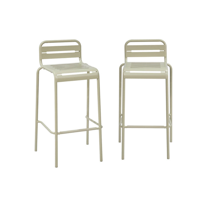 sweeek - Stalen tuinstoel (set van 2)