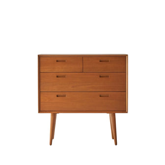 Tikamoon - Magda 50's - Kindercommode in massief mahoniehout