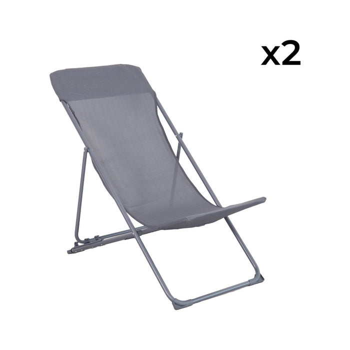 sweeek - Vouwbare tuinstoel (Set van 2)