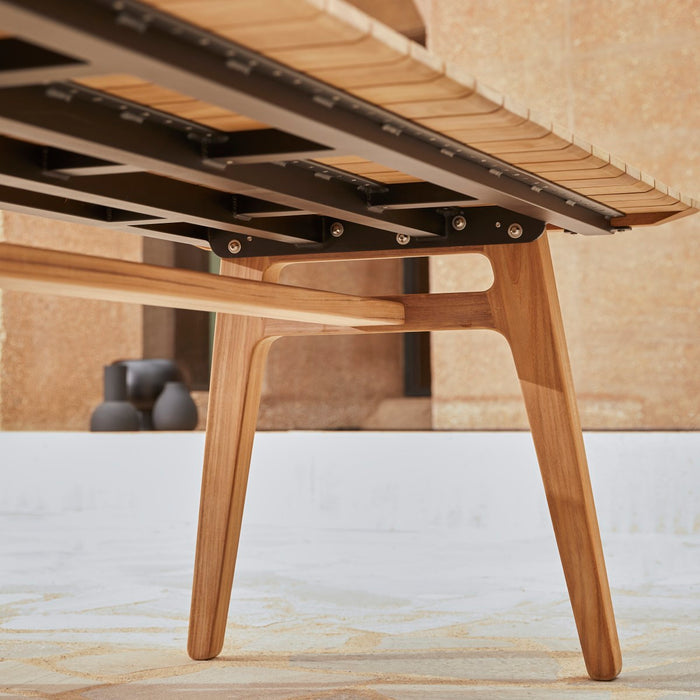 Tikamoon - Antioni - Massief teakhouten tuintafel voor 8|10 personen.