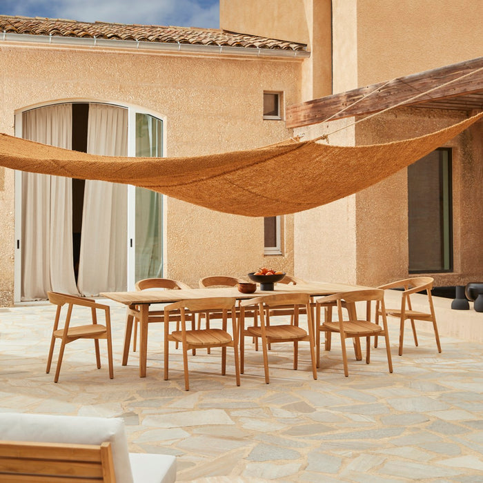 Tikamoon - Antioni - Massief teakhouten tuintafel voor 8|10 personen.