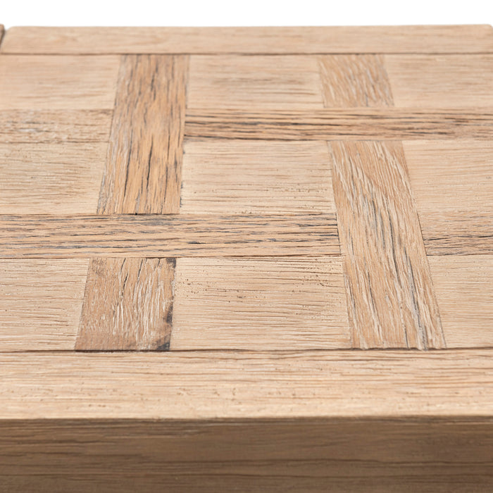 Rivièra Maison - Plantenstandaard in gerecycled eikenhout, 40 cm breed en 110 cm hoog