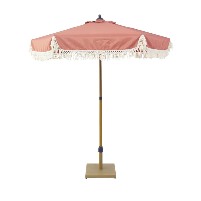 sweeek - Parasol met franjes 2m staal