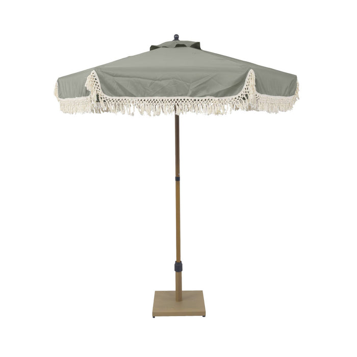 sweeek - Parasol met franjes 2m staal