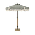 sweeek - Parasol met franjes 2m staal