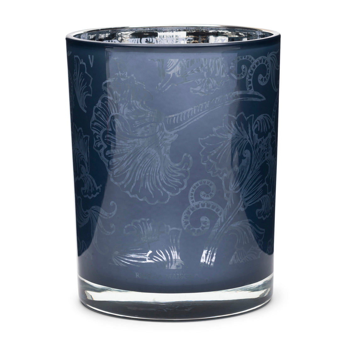 Riviera Maison theelichthouder Blauw - Amalfi - Glas (ØxH) 10x12.5