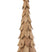 J-Line decoratie Kerstboom Stukken - hout - naturel - large