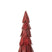 J-Line decoratie Kerstboom Stukken - hout - rood - medium