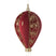 J-Line decoratie Heteluchtballon hangend - polyfoam|textiel - rood|goud - large
