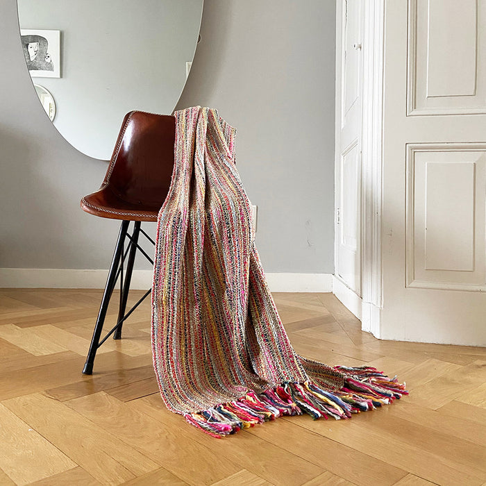 Malagoon Solid Plaid 125 x 150 cm - Multicolor