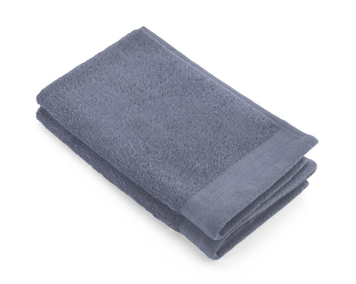 Walra - Gastendoek Soft Cotton (PP) - 2x 30x50 - Indigo
