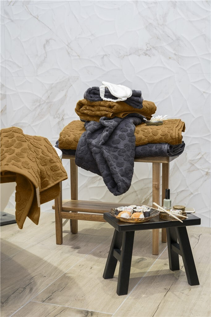 Dindi Home - Baddoek Soft Beauty - 50x100 - Okergeel | Mosterdgeel