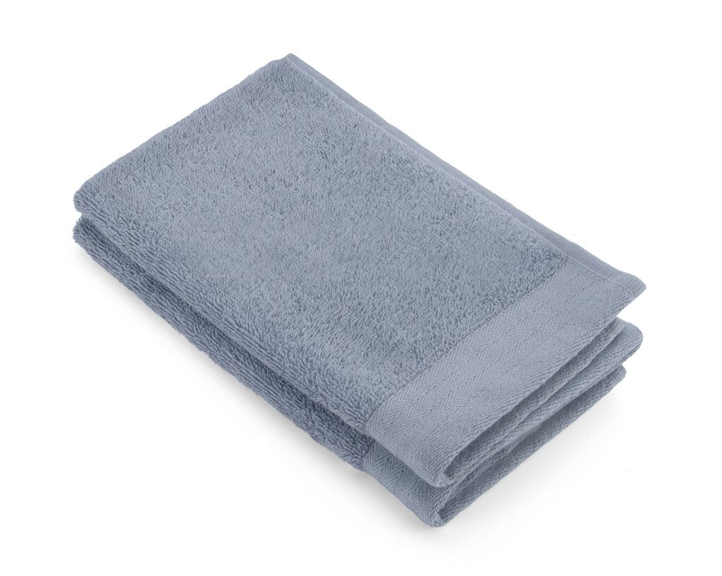 Walra - Gastendoek Soft Cotton - 2x 30x50 - Blauw