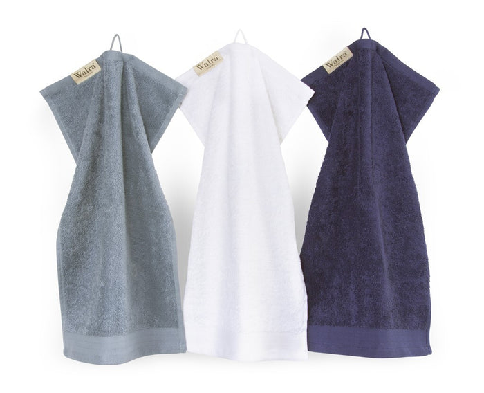 Walra - Gastendoek Soft Cotton - 2x 30x50 - Blauw