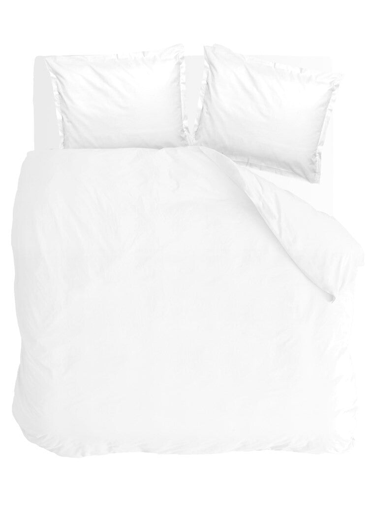 Walra - Dekbedovertrek Vintage Satin - 260x220 - Wit