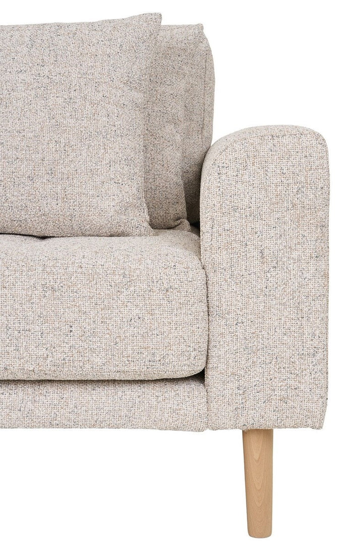 House Nordic Lido Beige 2,5-Zits Hoekbank Links