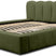 Trae Mobler Dallas 160 x 200 cm Gestoffeerd Bed Bosgroen