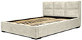Trae Mobler Porto 180 x 200 cm Gestoffeerd Bed Zand