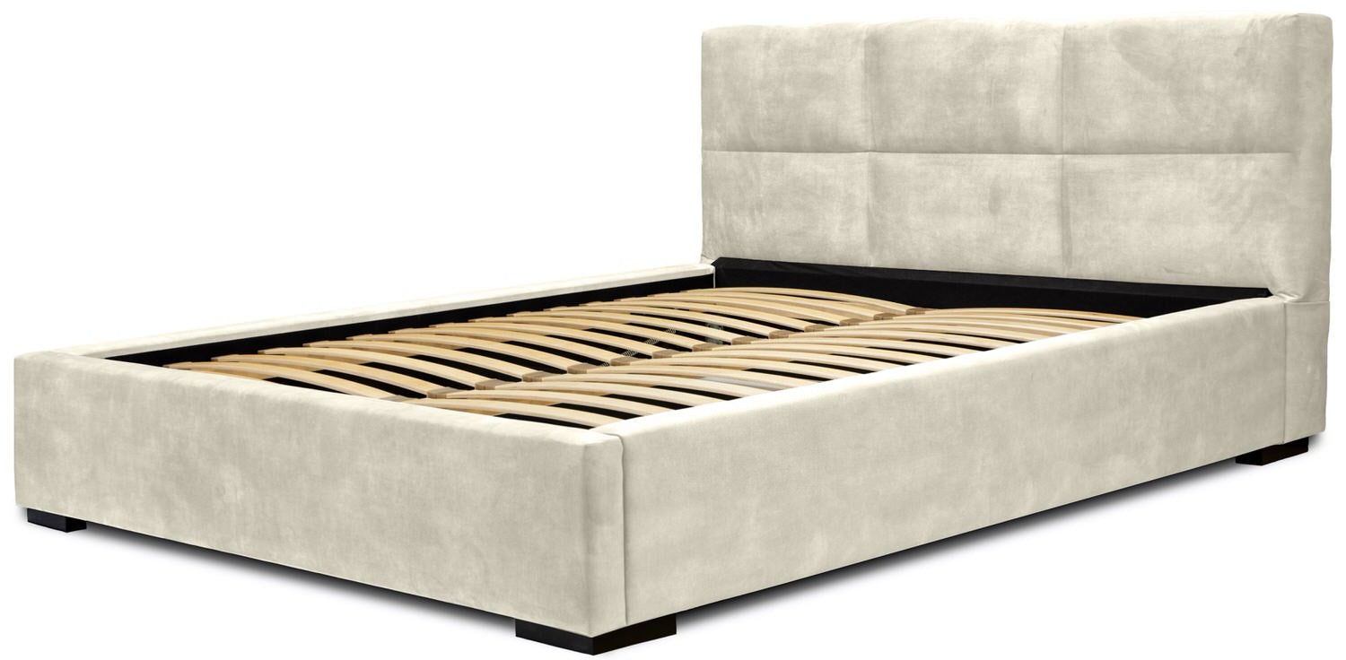 Trae Mobler Porto 160 x 200 cm Gestoffeerd Bed Zand