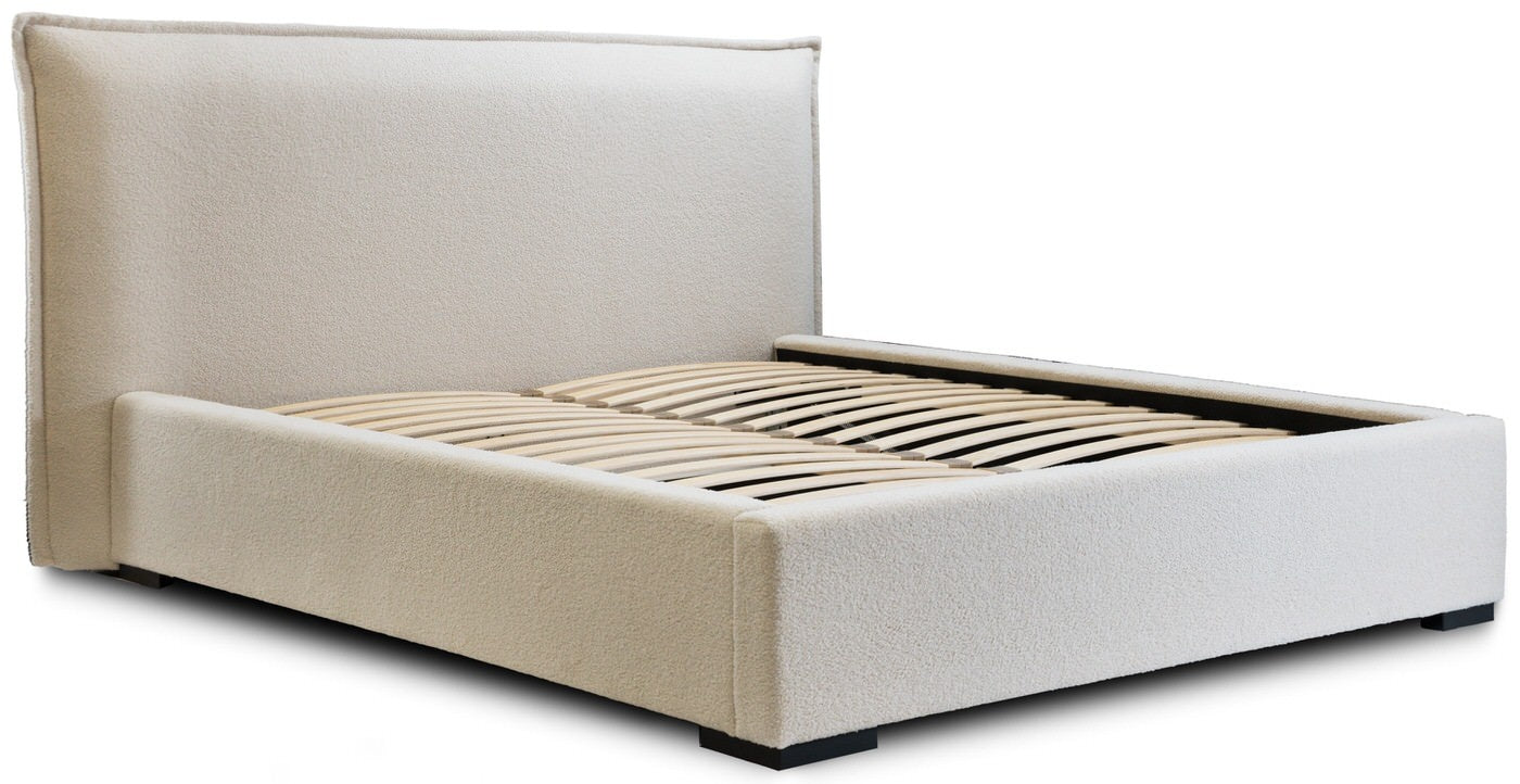 Trae Mobler Nevada 180 x 200 cm Bed Beige Bouclé
