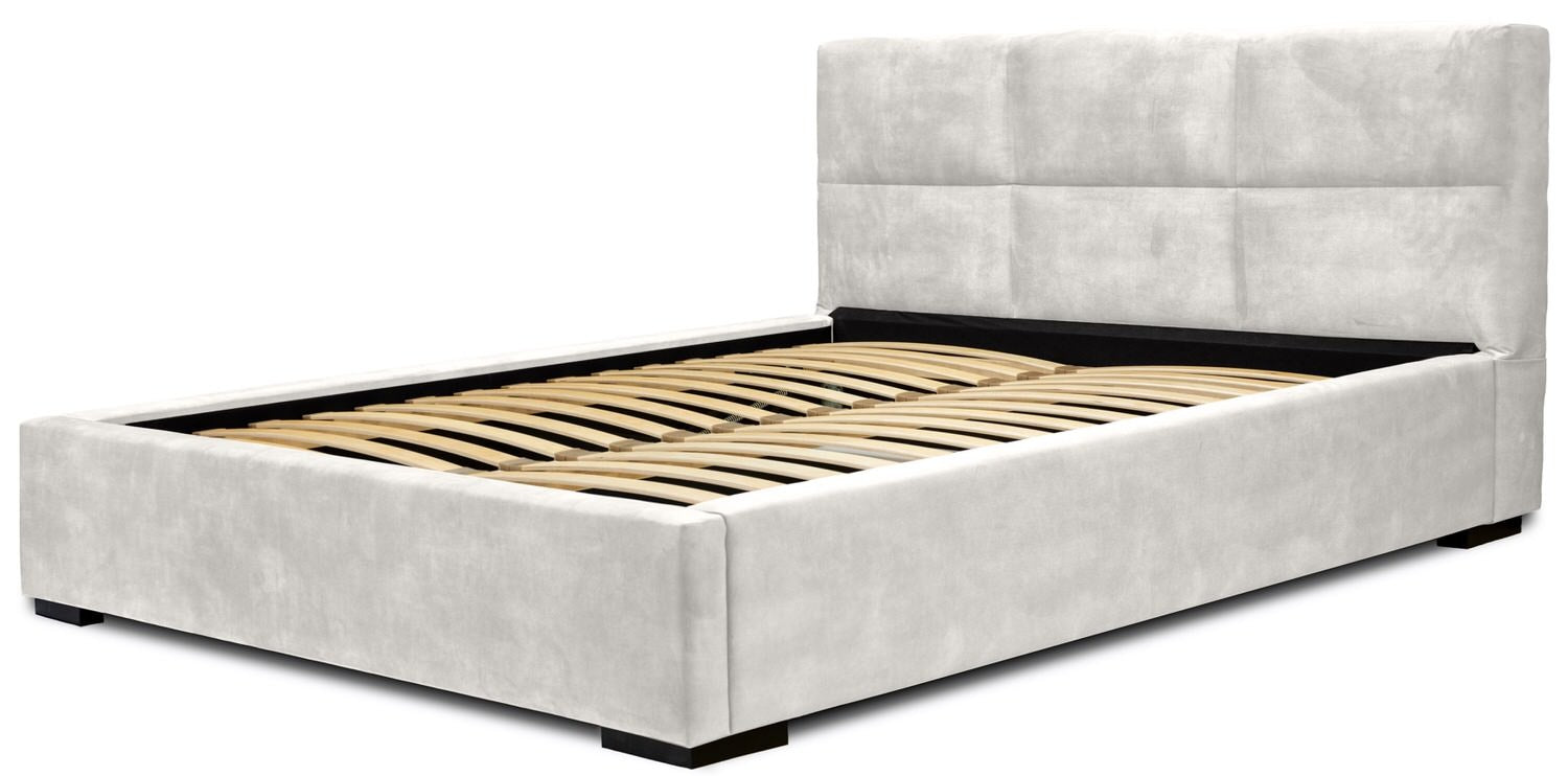 Trae Mobler Porto 180 x 200 cm Gestoffeerd Bed Pearl