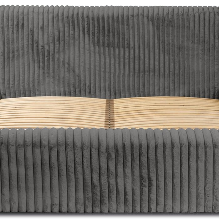 Trae Mobler Hana 140 x 200 cm Gestoffeerd Bed Grijs