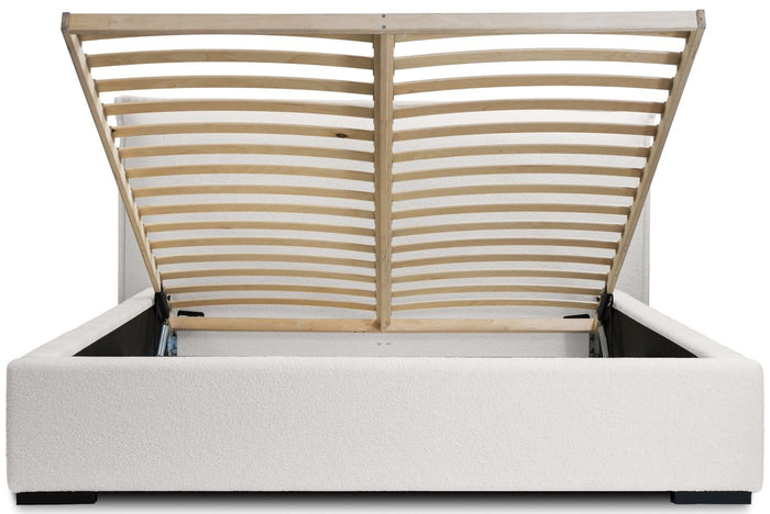 Trae Mobler Nevada 140 x 200 cm Bed Naturel Bouclé