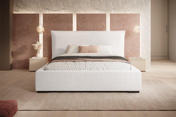 Trae Mobler Nevada 180 x 200 cm Bed Naturel Bouclé