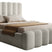 Trae Mobler Amore 140 x 200 cm Gestoffeerd Bed Beige