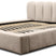 Trae Mobler Dallas 180 x 200 cm Gestoffeerd Bed Beige