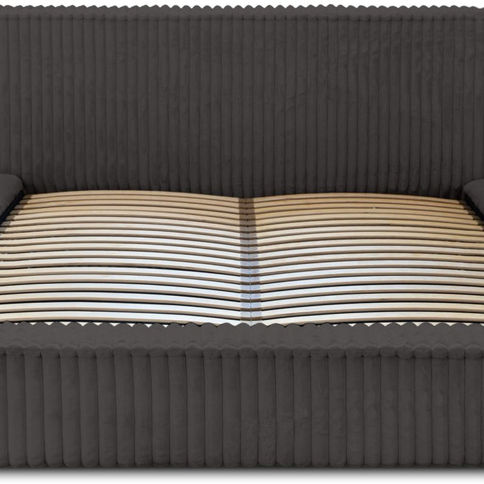 Trae Mobler Melody 160 x 200 cm Gestoffeerd Bed Donkergrijs