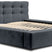 Trae Mobler Grace 160 x 200 cm Gestoffeerd Bed Donkerblauw