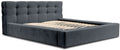 Trae Mobler Grace 160 x 200 cm Gestoffeerd Bed Donkerblauw