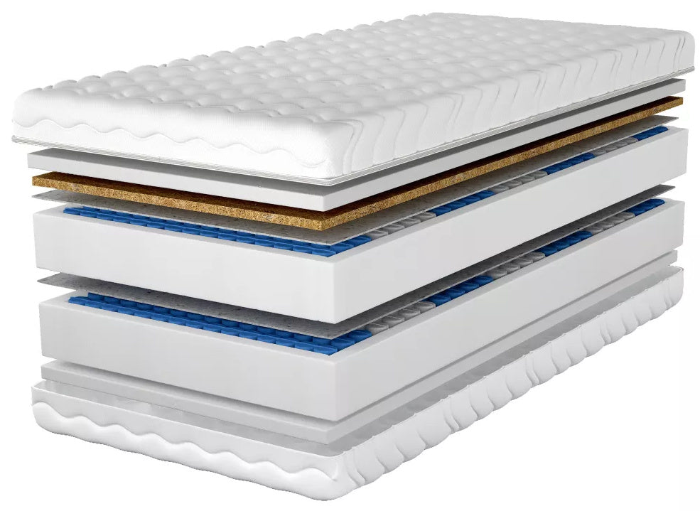 Trae Mobler Koko King 140 x 200 cm Dubbelzijdig Pocketvering Matras