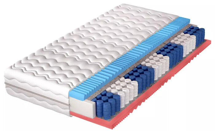 Trae Mobler Hardes 140 x 200 cm Dubbelzijdig Pocketvering Matras