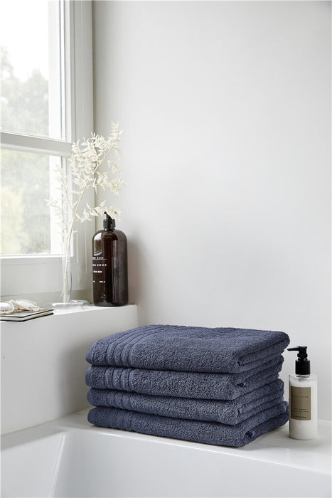Byrklund - Badlaken Bath Basics (PP) - 70x140 - Blauw