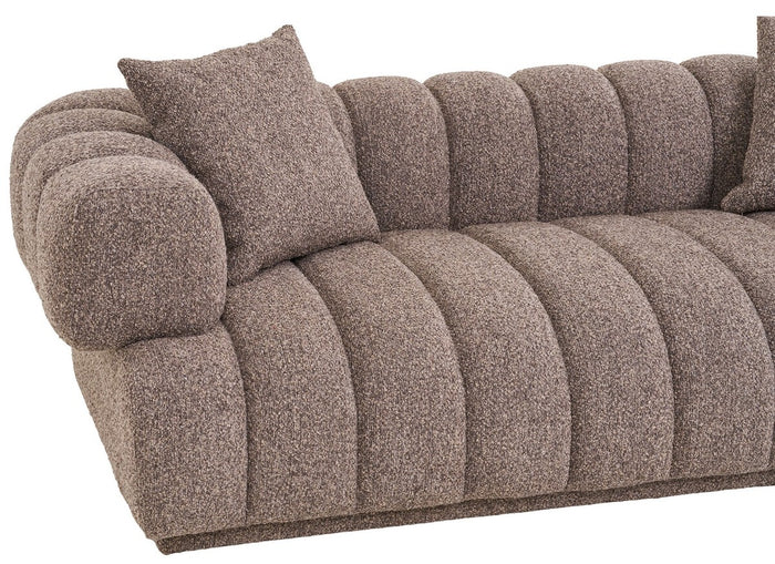 House Nordic Aurora Bruin 3-Zits Bank