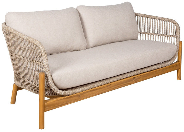 House Nordic Terracina Loungebank Acacia|Beige