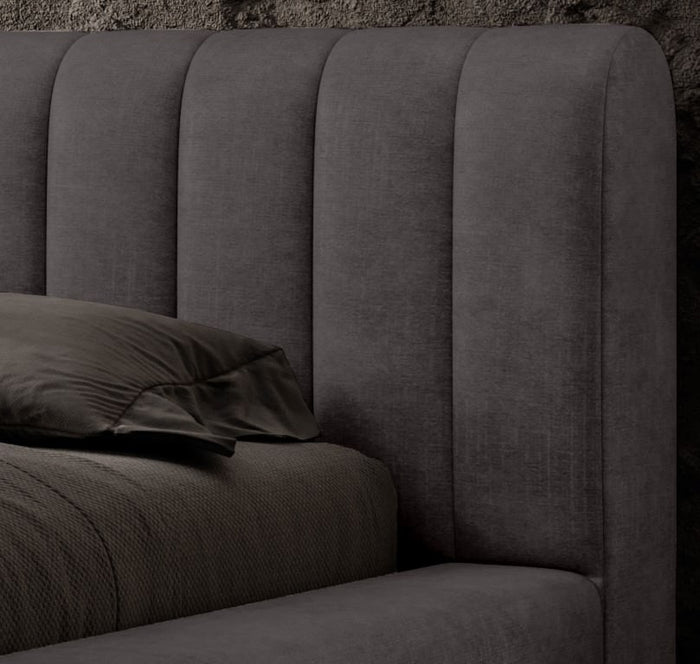 Trae Mobler Amira 180 x 200 cm Gestoffeerd Bed Antraciet