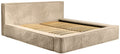 Trae Mobler Harmon 160 x 200 cm Gestoffeerd Bed Beige