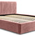 Trae Mobler Vegas 180 x 200 cm Gestoffeerd Bed Stoffig Roze