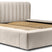 Trae Mobler Como 160 x 200 cm Gestoffeerd Bed Beige