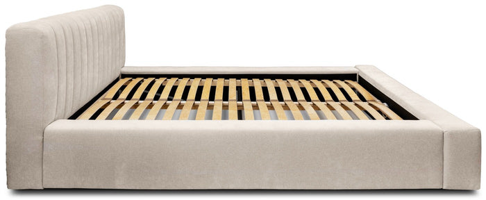 Trae Mobler Como 160 x 200 cm Gestoffeerd Bed Beige